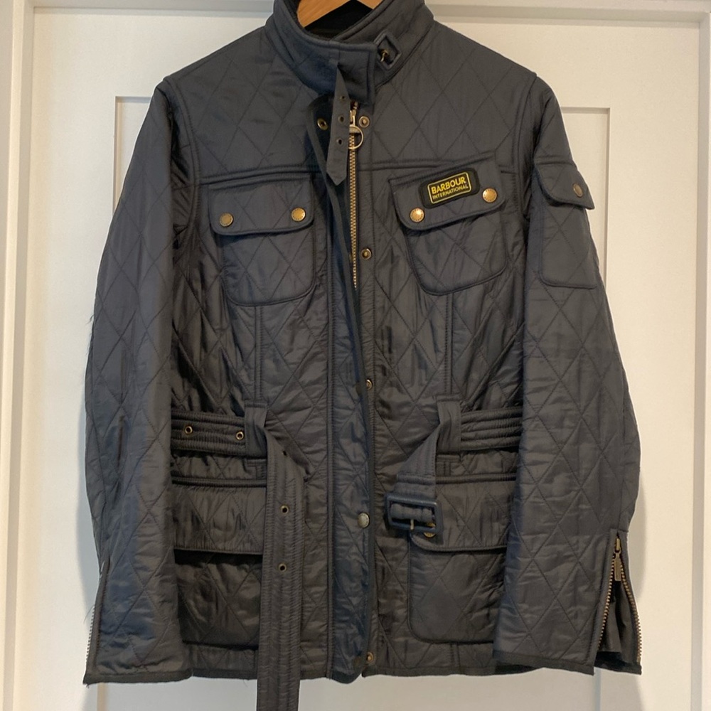 Barbour women’s jacket, UK size 12. US 8. Worn but in great condition.